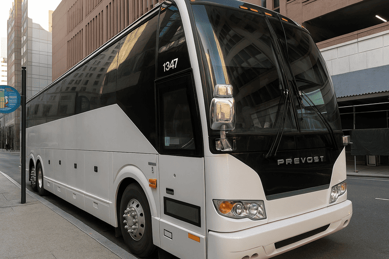 a Canton Coach Bus Service coach bus