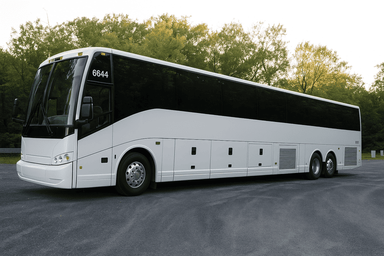 exterior of Canton Coach Bus Service coach bus