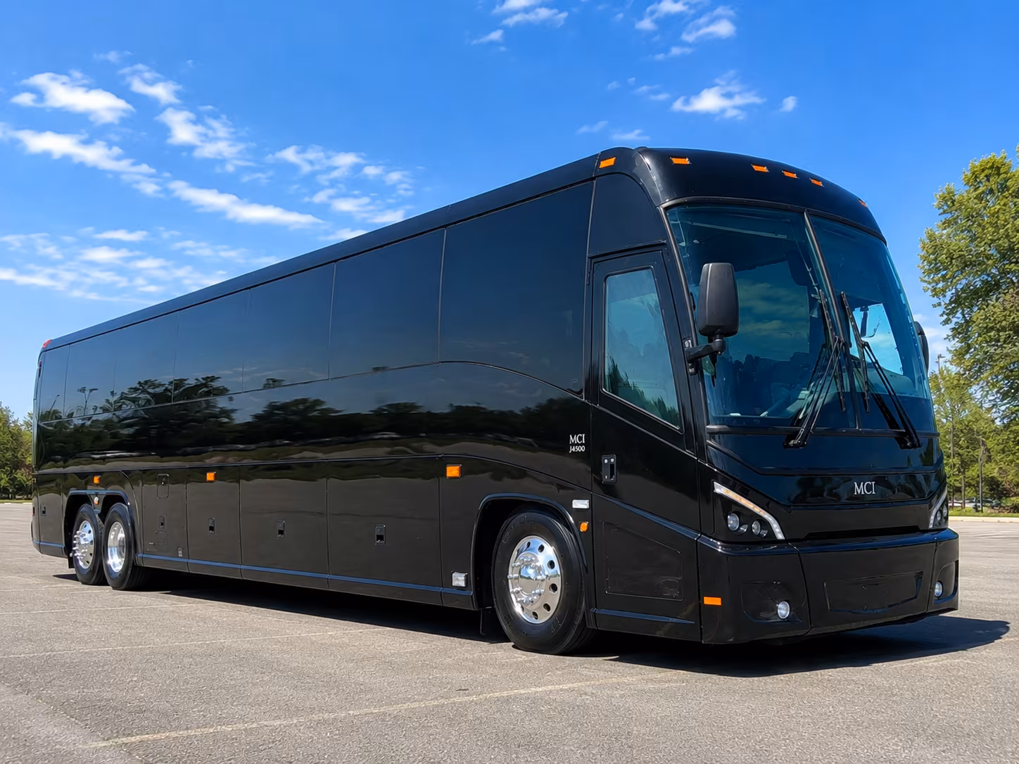 bus rental services for federal agencies and contractors near canton