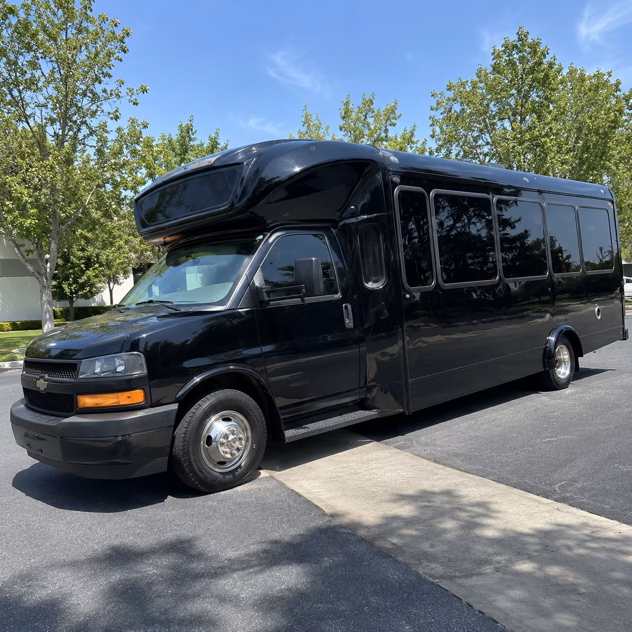 canton 15 passenger party bus