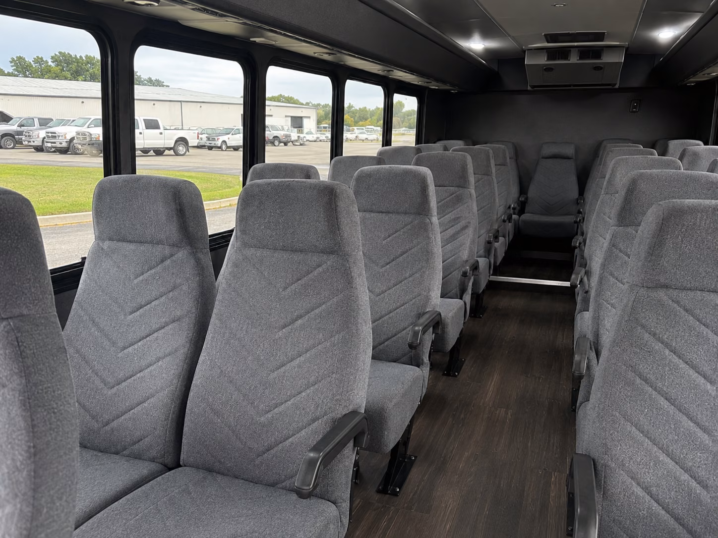 canton 20 passenger minibus inside