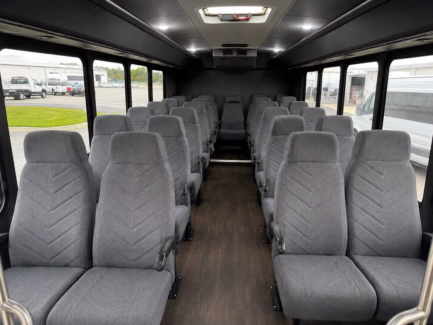 canton 20 passenger minibus interior