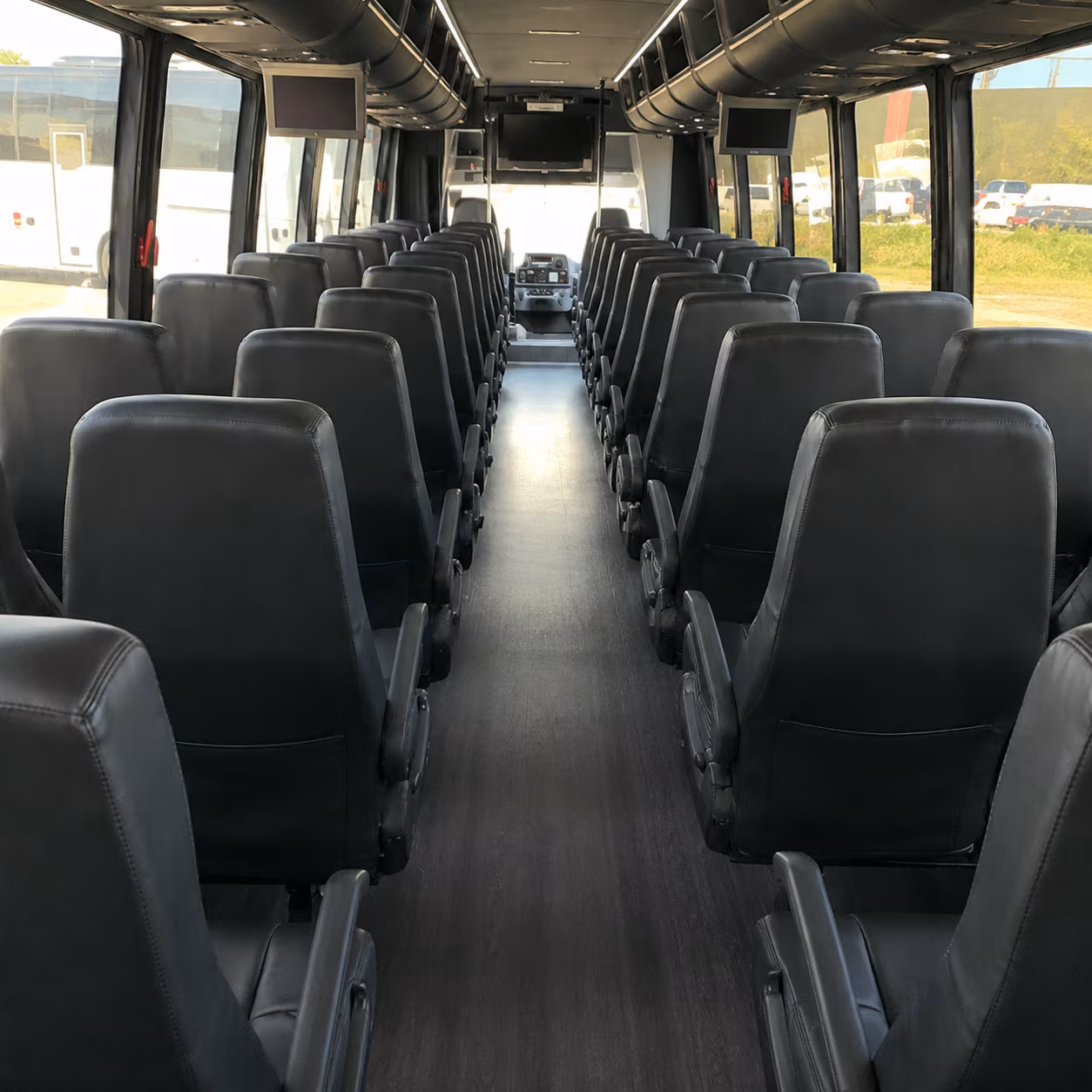 canton 30 passenger minibus inside
