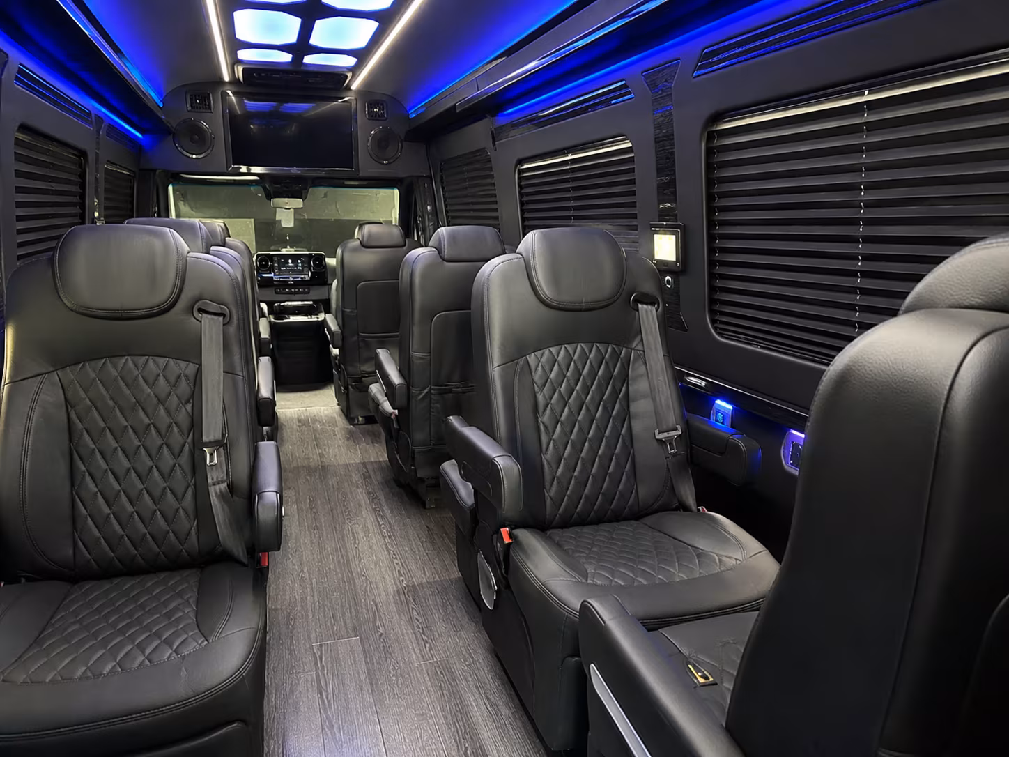 canton corporate event transportation onboard seating
