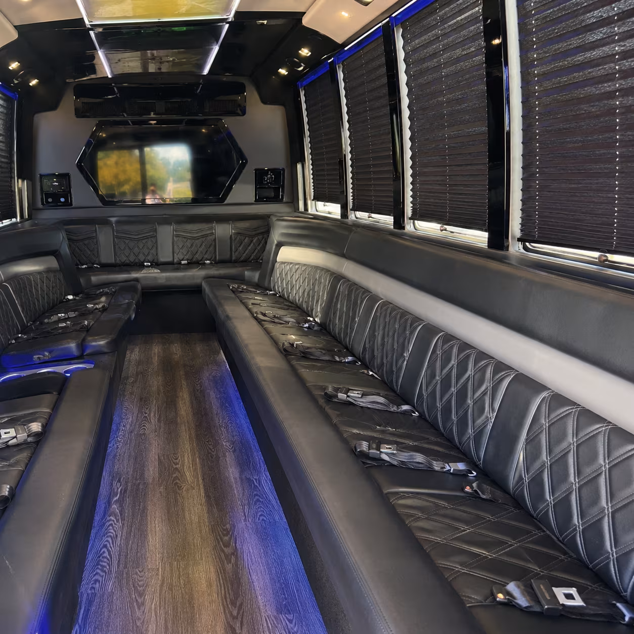 canton holiday party bus rental