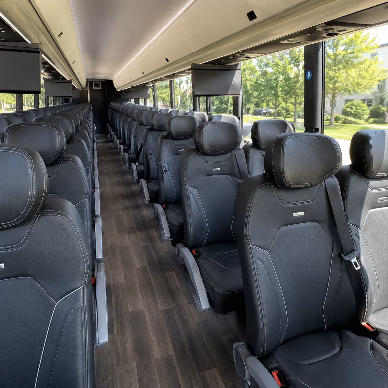 canton religious group transportation onboard seating