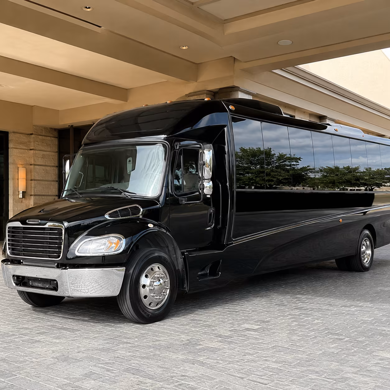 canton shuttle buses for weekly worship and sunday services