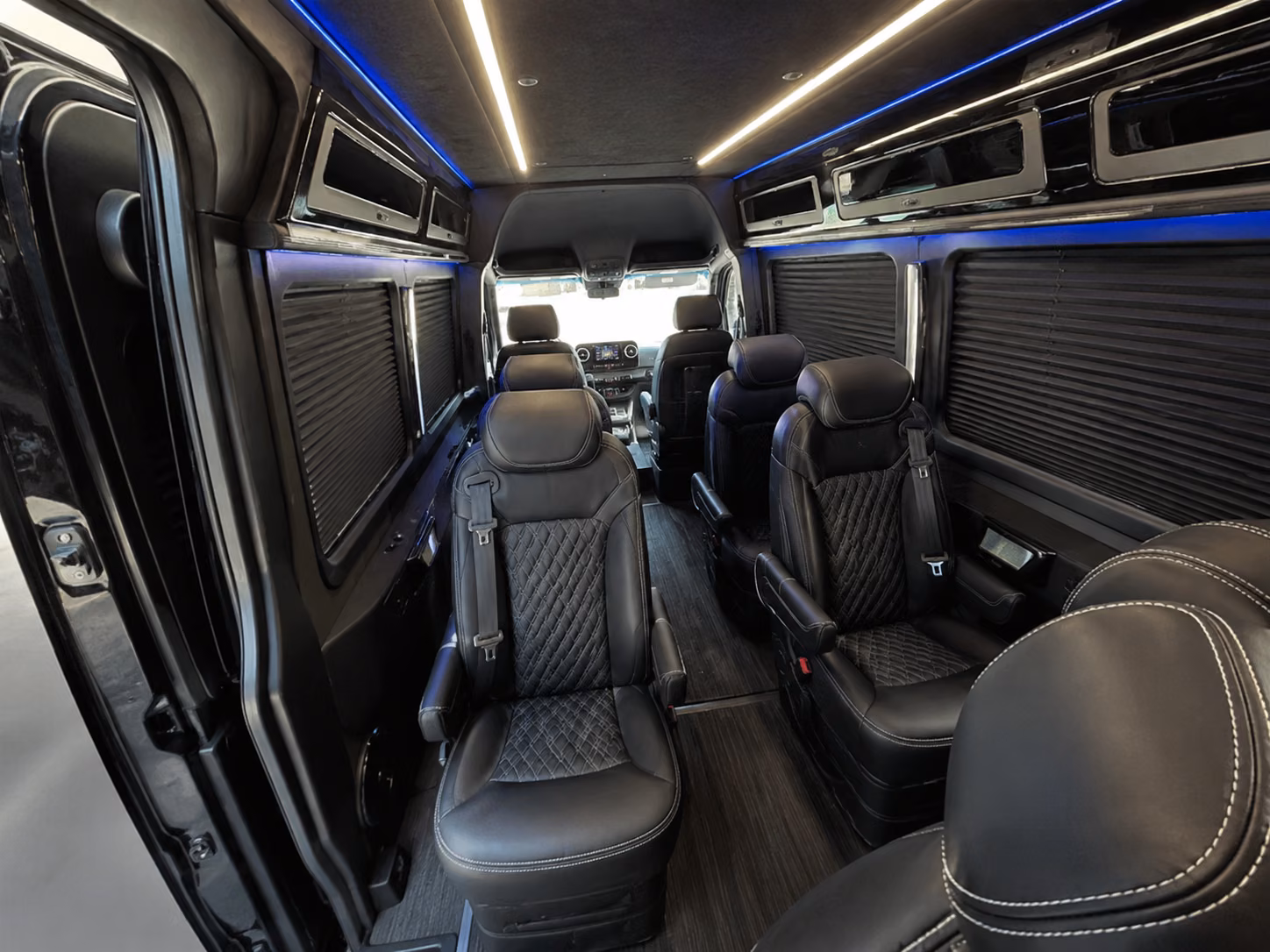 canton sprinter van with driver interior