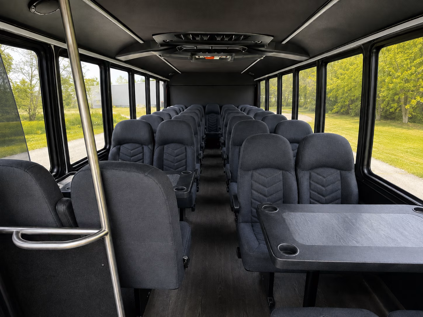 canton wedding transportation onboard seating