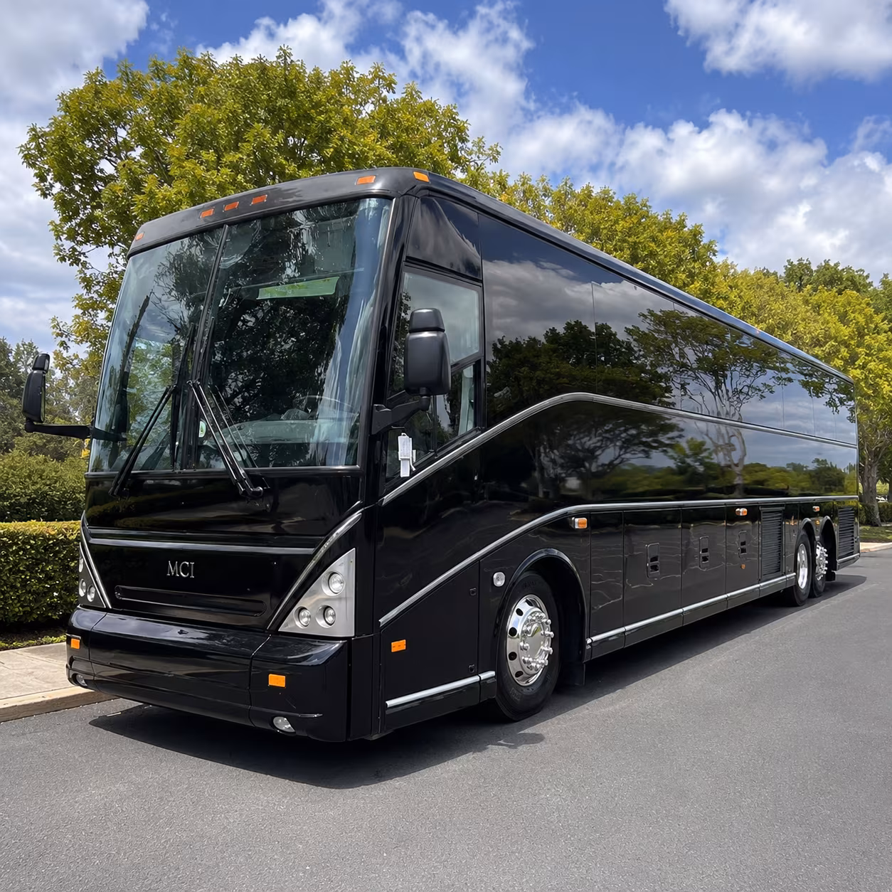 corporate campus and office park shuttle buses in canton michigan